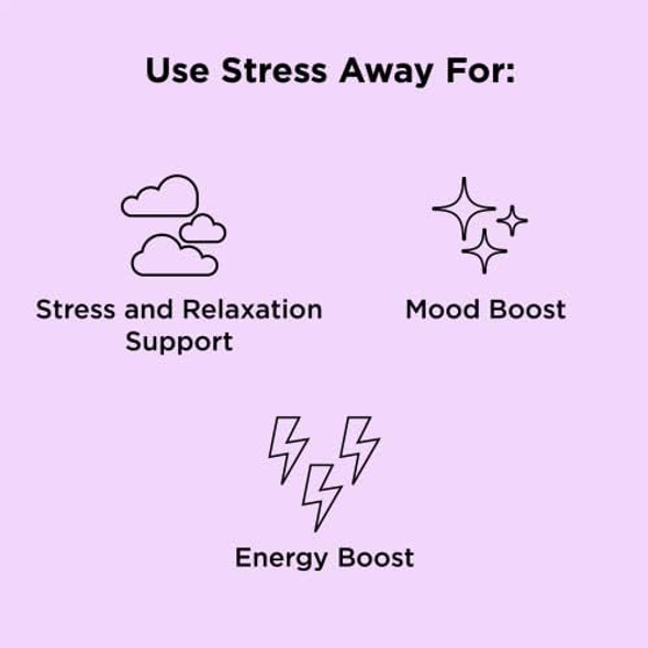 Nbpure Stress Away All-Natural Stress Management Supplement Capsules, 100 Count Nbpure Stress Away All-Natural Stress Management Supplement Capsules, 100 Count