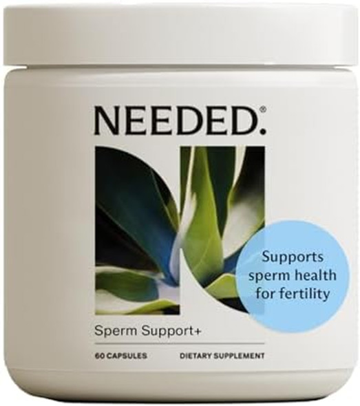 Needed. Sperm Support - Fertility Supplements For Men - Clinically Studied Botanical Ingredients For A Whole Body Approach To Male Fertility - Prenatal Vitamins - 60 Capsules, 30 Day Supply Needed. Sperm Support - Fertility Supplements For Men - Clinically Studied Botanical Ingredients For A Whole Body Approach To Male Fertility - Prenatal Vitamins - 60 Capsules, 30 Day Supply