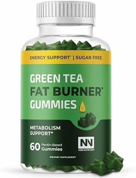 Nobi Nutrition Nobi Nutrition Green Tea Fat Burner Gummies For Weight Loss  Metabolism Boost & Appetite Suppressant With Green Coffee Bean And Garcinia Cambogia  Pills To Burn Belly Fat For Women & Men Nobi Nutrition Nobi Nutrition Green Tea Fat Burner Gummies For Weight Loss  Metabolism Boost & Appetite Suppressant With Green Coffee Bean And Garcinia Cambogia  Pills To Burn Belly Fat For Women & Men