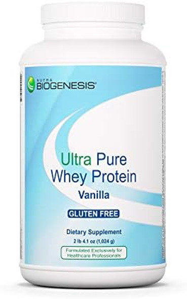Nutra Biogenesis Ultra Pure Whey Protein - Clean Vanilla Protein Powder For Women And Men, Low Sugar, Low Carb, Pure Whey Shake & Smoothie Mix - 2.3 Lbs Nutra Biogenesis Ultra Pure Whey Protein - Clean Vanilla Protein Powder For Women And Men, Low Sugar, Low Carb, Pure Whey Shake & Smoothie Mix - 2.3 Lbs