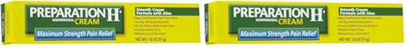Preparation H Maximum Strength Hemmorhoidal Cream-1.8 Oz (Pack Of 2) Preparation H Maximum Strength Hemmorhoidal Cream-1.8 Oz (Pack Of 2)