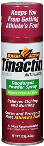 Tinactin Antifungal Deodorant Powder Spray 4.60 Oz (Pack Of 10)