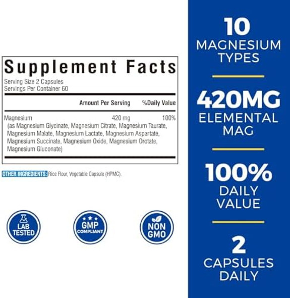 Vitalibre Magnesium Complex 10 In 1 And Vitamin D3 K2 10000 Iu Vitalibre Magnesium Complex 10 In 1 And Vitamin D3 K2 10000 Iu