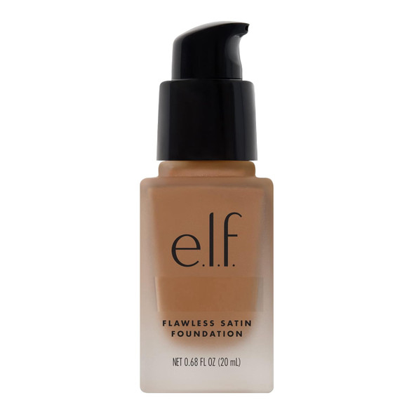 e.l.f. Cosmetics Studio Flawless Semi-Matte Finish Liquid Foundation Buff (20ml, 0.68 Oz)…