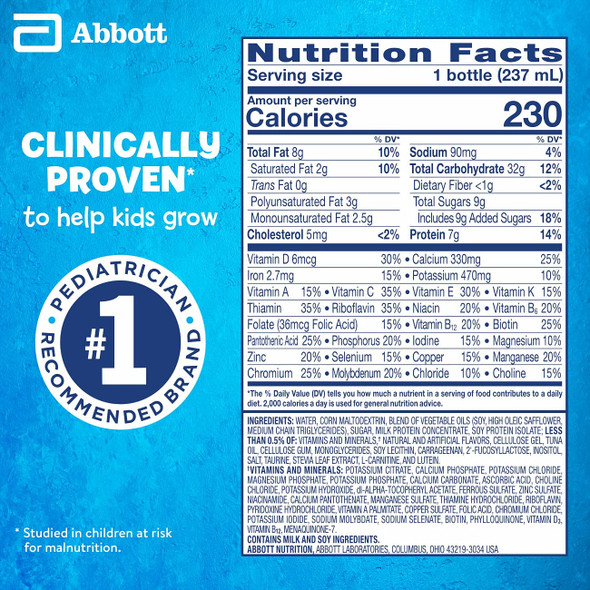 Nutrition facts, Ingredients, Vitamins and minerals