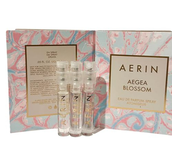 AERIN AEGEA BLOSSOM Sample Women Perfume Spray Vials 2 ml / 0.07 oz - set of 3 AERIN AEGEA BLOSSOM Sample Women Perfume Spray Vials 2 ml / 0.07 oz - set of 3
