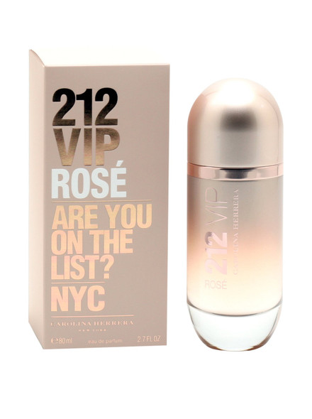 Carolina Herrera 212 Vip Rose Fragrance For Women - Notes Of Bubbly Rosé - Seductive Peach Blossom - Fresh, Elegant And Dynamic - Day And Night Wear - Sensual And Feminine Scent - Edp Spray - 1 Oz Carolina Herrera 212 Vip Rose Fragrance For Women - Notes Of Bubbly Rosé - Seductive Peach Blossom - Fresh, Elegant And Dynamic - Day And Night Wear - Sensual And Feminine Scent - Edp Spray - 1 Oz
