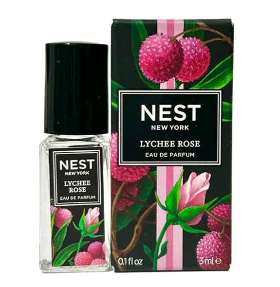 Nest York LYCHEE ROSE Rollerball Women EDP Perfume (Mini/Small/Travel Size Parfum) 0.1oz/3mL - 8128