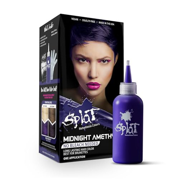 Splat Midnight Hair Color Amethyst 6 Fl oz.