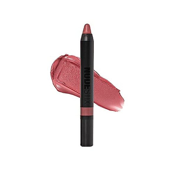 Nudestix Intense Matte Lip + Cheek Pencil, Lipstick + Lip Liner + Cheek Blush Tint, Multi Use Makeup for Long Lasting Color, Smooth Coverage, Shade: Sweet Cheeks Nudestix Intense Matte Lip + Cheek Pencil, Lipstick + Lip Liner + Cheek Blush Tint, Multi Use Makeup for Long Lasting Color, Smooth Coverage, Shade: Sweet Cheeks