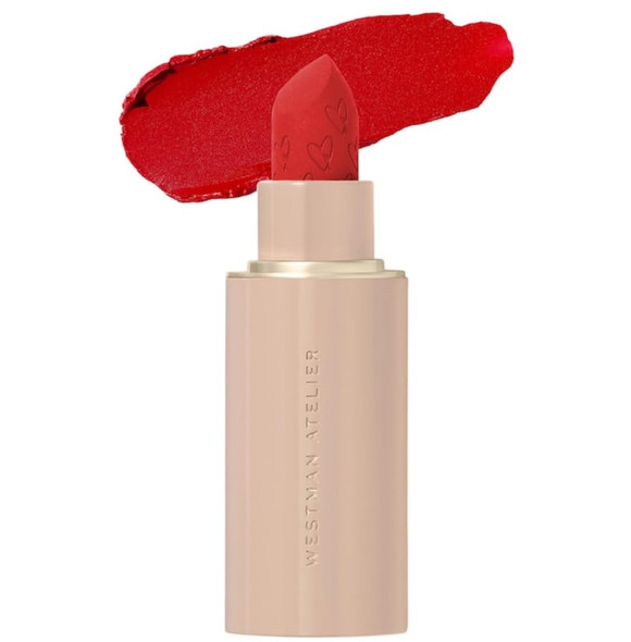 Westman Atelier Lip Suede Matte Lipstick - Pip & Complimentary Sheet Masque Westman Atelier Lip Suede Matte Lipstick - Pip & Complimentary Sheet Masque