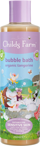 Childs Farm Bubble Bath Organic Tangerine 250ml