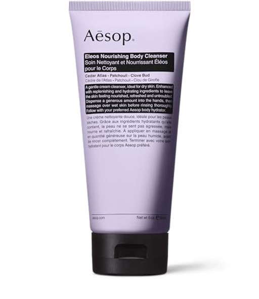 Aesop Eleos Moisturizing Body Cleanser Hydrating Ingredients For Refreshed, Soft Skin Enriched With Emollients, Humectants, Purifying Botanicals 180mL / 6.2oz