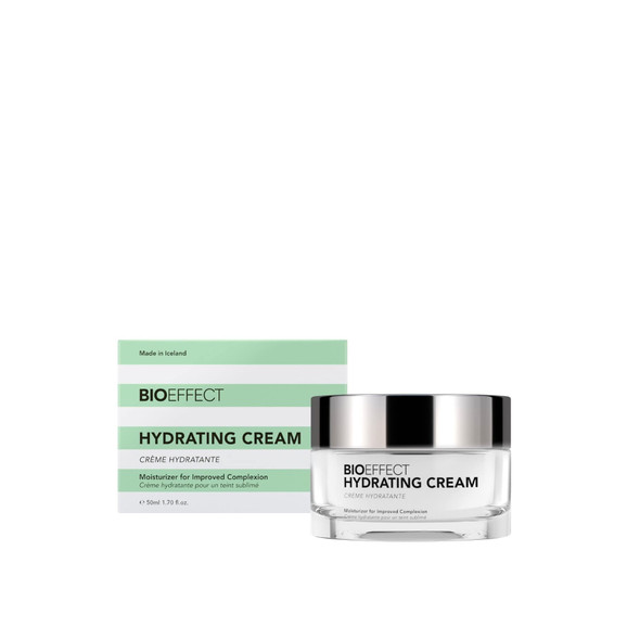 BIOEFFECT Hydrating Cream Moisturizer with Hyaluronic Acid, Plant-Based EGF and Antioxidants, an Anti-aging, Long-lasting Water Cream and Oil- Facial Lotion that Boosts Moisture Levels (50 mL)
