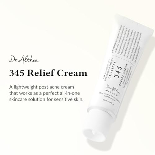 Dr.Althea Dual Cream Set, 345 Relief Cream & 147 Barrier Moisturizer, Soothing Recovery & Deep Hydration, Korean Vegan Skincare for All Skin Types