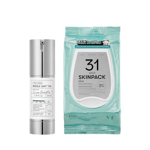 VT COSMETICS Bundle CICA Reedle Shot 700 & Mild Skin Pack
