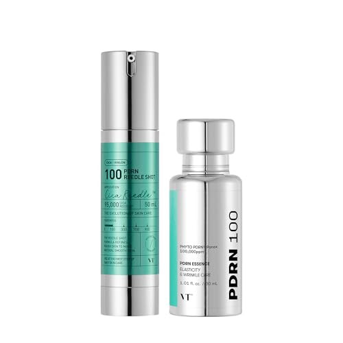 VT COSMETICS PDRN 100 Essence & Reedle Shot Compact Set