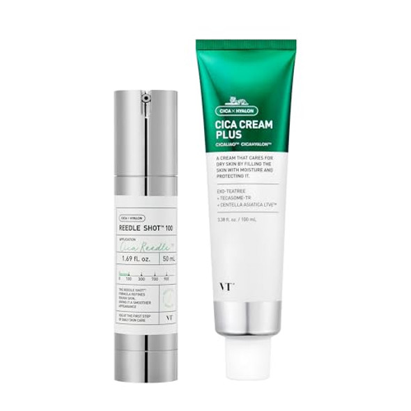 VT COSMETICS Bundle CICA Reedle Shot 100 & Cica Cream Plus