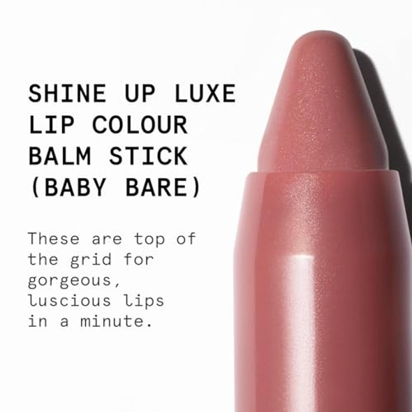 Beauty Pie Shine Up Luxe Lip Colour Balm Stick (Baby Bare) For Hydrating, Softening & Soothing Lips Beauty Pie Shine Up Luxe Lip Colour Balm Stick (Baby Bare) For Hydrating, Softening & Soothing Lips