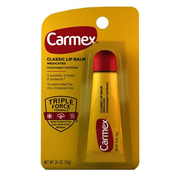Carmex Classic Lip Balm Medicated 0.35 oz (Pack of 9) Carmex Classic Lip Balm Medicated 0.35 oz (Pack of 9)