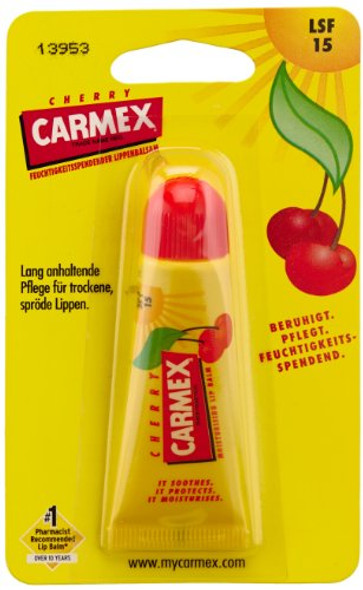 Carmex Cherry Lip Balm SPF 15 0.35 oz (Pack of 12) Carmex Cherry Lip Balm SPF 15 0.35 oz (Pack of 12)