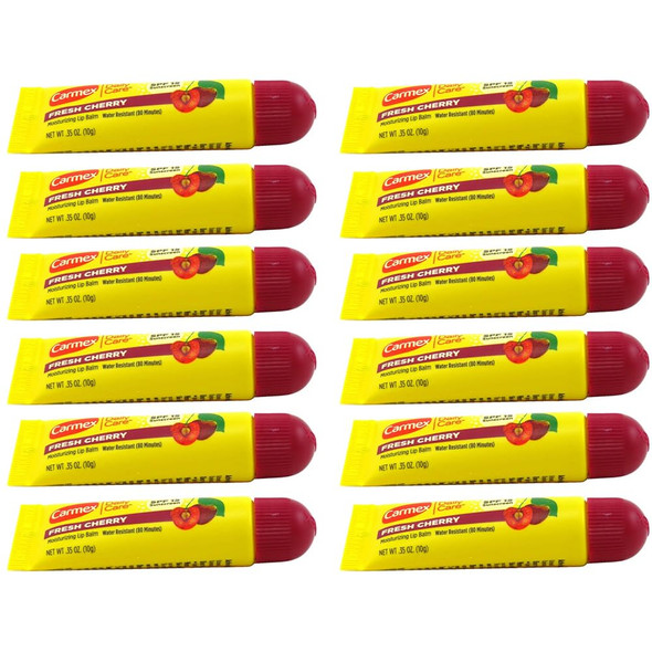 Carmex Moisturizing Lip Balm SPF 15 Cherry 0.35 oz (Pack of 6) Carmex Moisturizing Lip Balm SPF 15 Cherry 0.35 oz (Pack of 6)