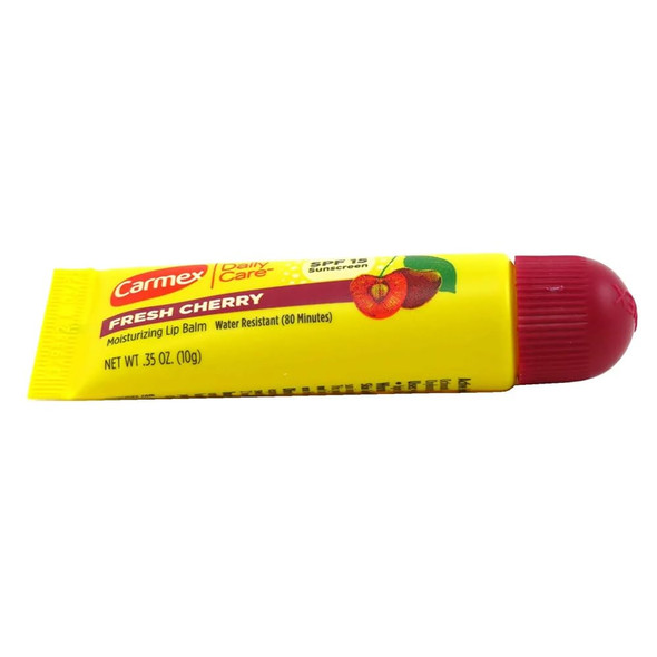 Carmex Moisturizing Lip Balm SPF 15 Cherry 0.35 oz (Pack of 6) Carmex Moisturizing Lip Balm SPF 15 Cherry 0.35 oz (Pack of 6)
