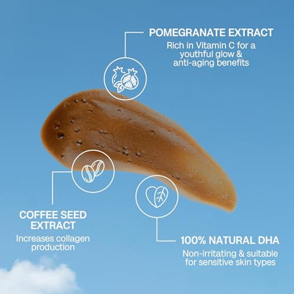 Bali Body Dark Sunless Tanning Bundle – Self Tanner Mousse 6.7 fl oz (200 ml) + Face Tan Mist 2.3 fl oz (70 ml) + Luxe Velvet Tanning Mitt Vegan, Cruelty-, Streak- Tan Kit Bali Body Dark Sunless Tanning Bundle – Self Tanner Mousse 6.7 fl oz (200 ml) + Face Tan Mist 2.3 fl oz (70 ml) + Luxe Velvet Tanning Mitt Vegan, Cruelty-, Streak- Tan Kit