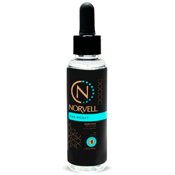 Norvell Spray Tan Solution DHA Boost Additive 2 oz – Professional Sunless Tanning Solution Enhancer for Darker, Longer Lasting Color, Customizable Spray Tan Results, Easy Mix In Formula Norvell Spray Tan Solution DHA Boost Additive 2 oz – Professional Sunless Tanning Solution Enhancer for Darker, Longer Lasting Color, Customizable Spray Tan Results, Easy Mix In Formula