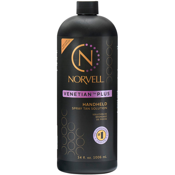 Norvell Premium Spray Tan Solution Venetian Plus 8 fl oz – Professional Sunless Tanning Formula for Deep Natural Bronze Glow, Streak-, Fast-Drying, Long-Lasting Color Norvell Premium Spray Tan Solution Venetian Plus 8 fl oz – Professional Sunless Tanning Formula for Deep Natural Bronze Glow, Streak-, Fast-Drying, Long-Lasting Color