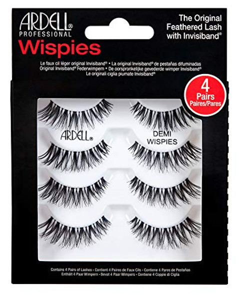 Ardell THE Best 4 Pairs Ardell Demi Wispies Natural Multipack False Eyelashes Fake Eye Lashes