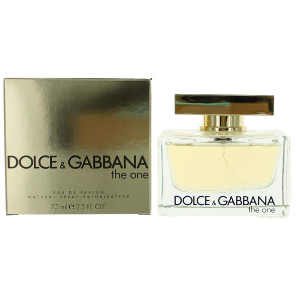 Dolce and Gabbana The One Eau de Parfum Spray, 2.5 Fluid Ounce