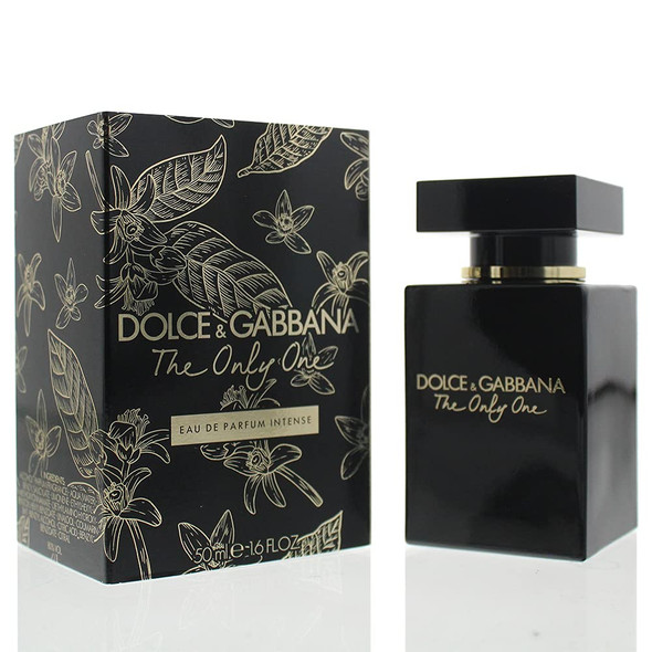 Dolce & Gabbana The Only One Eau De Parfum Intense for Women 1.6 Ounce (New Launch 2020), clear