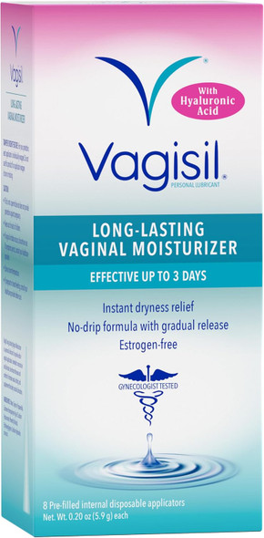 Vagisil Prohydrate Internal Vaginal Moisturizer, Gel & Lubricant For Women, Gynecologist Tested, 8 Count, Pack Of 3 (24 Total Applicators) Vagisil Prohydrate Internal Vaginal Moisturizer, Gel & Lubricant For Women, Gynecologist Tested, 8 Count, Pack Of 3 (24 Total Applicators)