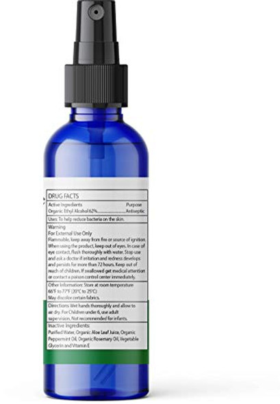 Brittanie'S Thyme Organic Travel Hand Sanitizer Spray, Rosemary & Peppermint 2Oz 6 Count Vitamin E Aloe Moisturizing Non Greasy & Replenishes Moisture & Nourishes Skin Brittanie'S Thyme Organic Travel Hand Sanitizer Spray, Rosemary & Peppermint 2Oz 6 Count Vitamin E Aloe Moisturizing Non Greasy & Replenishes Moisture & Nourishes Skin