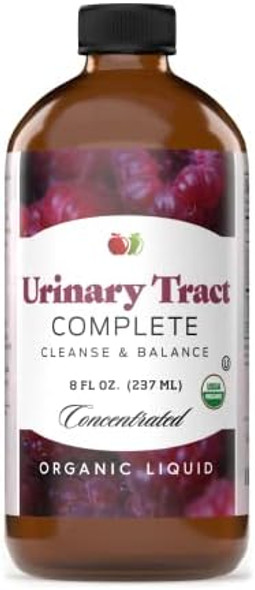 Complete Natural Products Urinary Tract Complete 8Oz - Liquid Supplement For A Urinary Tract Cleanse, Defense, Health, And Treatment With Organic Cranberry & Organic D-Mannose
