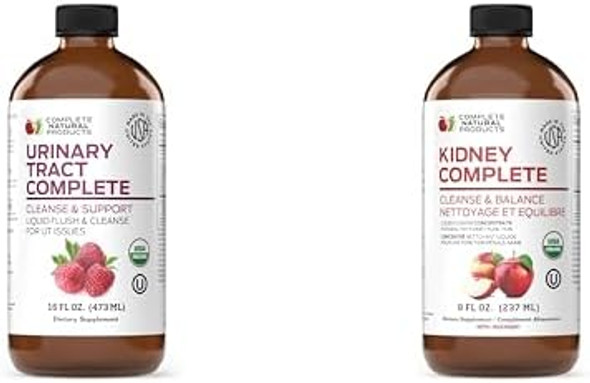 Complete Natural Urinary Tract Complete 8Oz & Kidney Complete 8Oz Bundle