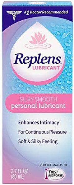 Replens Silky Smooth Personal Lubricant 2.7 Fl Oz (76.54 G) Pack Of 5 Replens Silky Smooth Personal Lubricant 2.7 Fl Oz (76.54 G) Pack Of 5