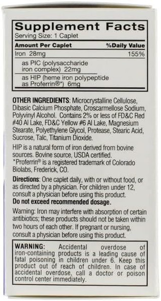 Feosol Bifera Iron Caplets Complete 30 Ea (Pack Of 5) Feosol Bifera Iron Caplets Complete 30 Ea (Pack Of 5)