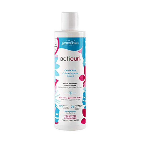 Activilong Acticurl Hydra Co-Wash – Enhance And Define Your Natural Curls With Ease – Infused With Dragon Fruit/Pitaya And Aloe Vera – Moisturize Shape And Boost Your Curls – 240 Ml.