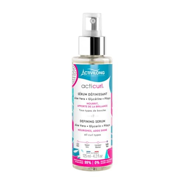 Activilong Acticurl Defining Serum – Define Enhance And Nourish Your Curls With Lasting Shine – Infused With Dragon Fruit And Aloe Vera – Non-Greasy Formula – 300 Ml.