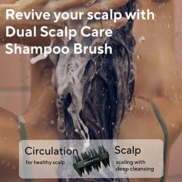 Aromatica Dual Scalp Care Shampoo Brush - Retrieve Nourished Hair With Scalp Scaling And Deep Cleansing Mother'S Day s Aromatica Dual Scalp Care Shampoo Brush - Retrieve Nourished Hair With Scalp Scaling And Deep Cleansing Mother'S Day s
