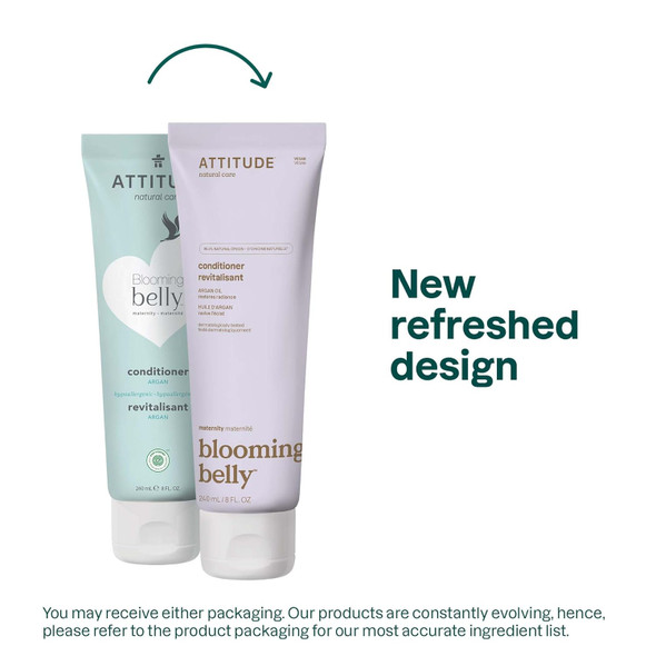 Attitude Pregnancy Conditioner Dermatologically Tested Plant And Mineral-Based Vegan Maternity Products Argan Oil 8 Fl Oz Attitude Pregnancy Conditioner Dermatologically Tested Plant And Mineral-Based Vegan Maternity Products Argan Oil 8 Fl Oz