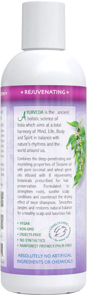 Auromere Ayurvedic Pre-Shampoo Conditioner - Vegan Cruelty- Non-Gmo Moisturizing Paraben- Sulfate- Hair Oil For All Hair Types (7 Fl Oz)