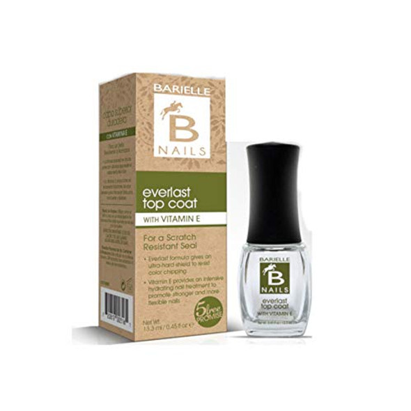 Barielle Top Coat With Vitamin E .45 Ounce (2-Pack)