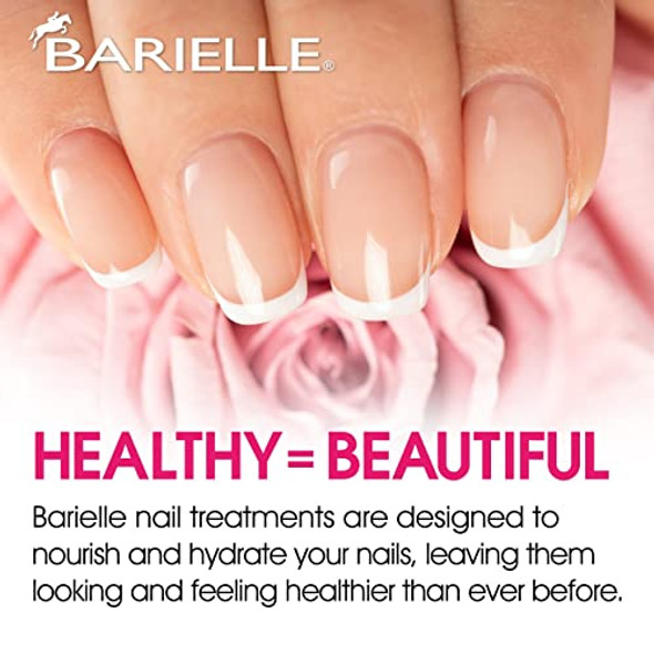 Barielle Protect Plus Color Nail Polish - Edgy A Deep Purple Nail Color With Prosina .45 Ounces