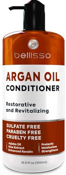 Bellisso Argan Oil Conditioner And Argan Oil Shampoo And Moroccan Argan Oil Mask