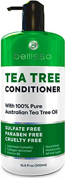 Bellisso Tea Tree Oil Conditioner And Tea Tree Oil Shampoo And Tea Tree Oil Hair Mask