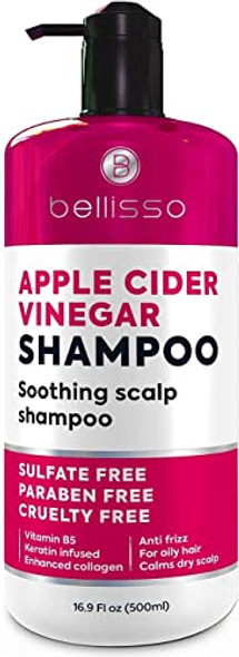 Bellisso Apple Cider Vinegar Shampoo And Apple Cider Vinegar Hair Serum Oil