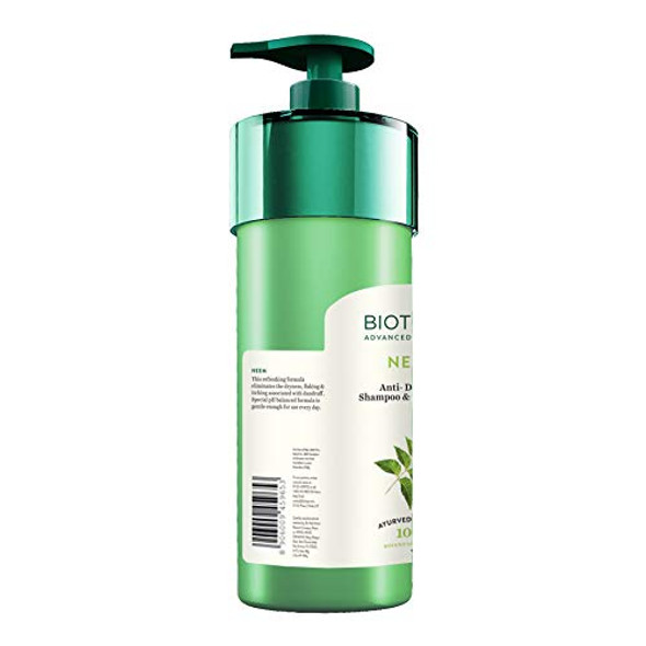 Biotique Bio Margosa Anti-Dandruff Shampoo And Conditioner 800Ml Biotique Bio Margosa Anti-Dandruff Shampoo And Conditioner 800Ml